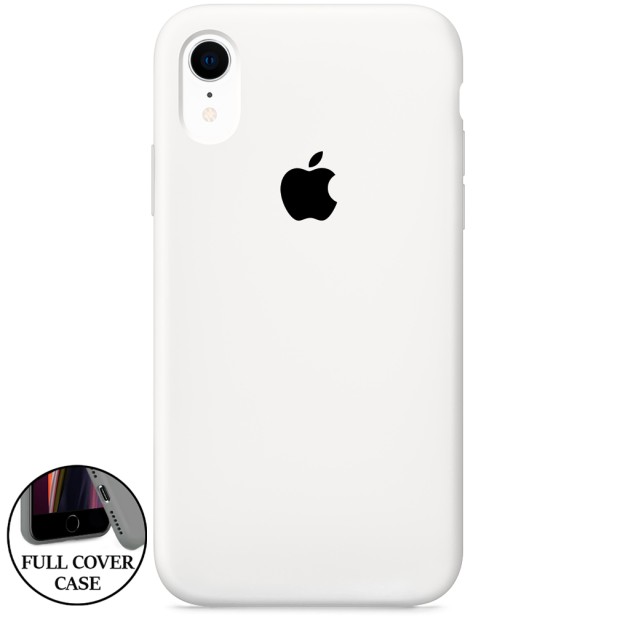 Силикон Original Round Case Apple iPhone XR (41) Hard White