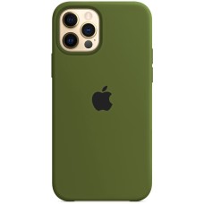 Силикон Original Case Apple iPhone 12 / 12 Pro (46) Deep Green