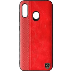 Силикон iPefet Samsung Galaxy A20 / A30 (2019) (Красный)