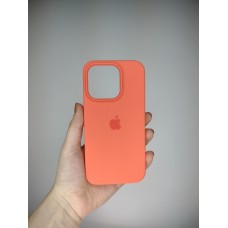 Силикон Original Round Case Apple iPhone 14 Pro (Pink Citrus)