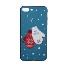 Силиконовый чехол Christmas Case Apple iPhone 7 Plus / 8 Plus (Glove)