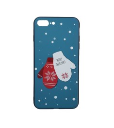 Силиконовый чехол Christmas Case Apple iPhone 7 Plus / 8 Plus (Glove)