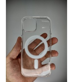 Чехол Clear Case with MagSafe Apple iPhone 15 (Прозрачный)
