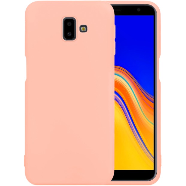 Силикон iNavi Color Samsung Galaxy J6 Plus (2018) J610 (Розовый)