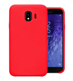 Силиконовый чехол Original Case Samsung Galaxy J4 (2018) J400 (Красный)