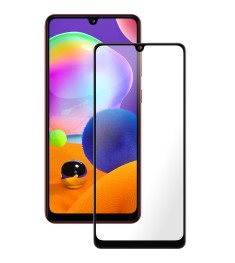 Защитное стекло 5D Ceramic Samsung A31 Black