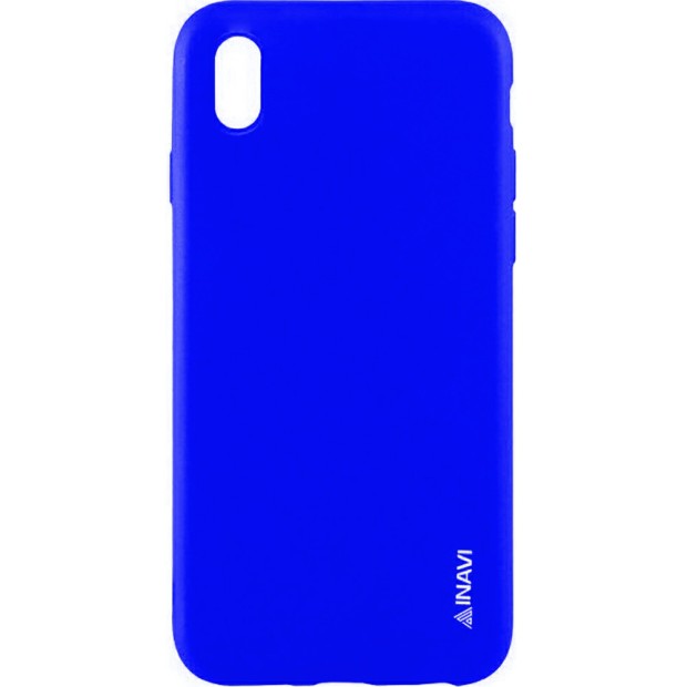 Силиконовый чехол iNavi Color Sony Xperia XA (Синий)