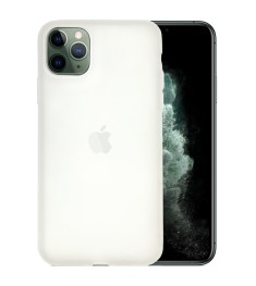 Силикон TPU Latex Apple iPhone 11 Pro Max (Белый)