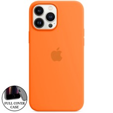 Силикон Original Round Case Apple iPhone 13 Pro Max (18) Orange