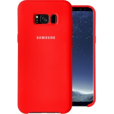 Силиконовый чехол Original Case (HQ) Samsung Galaxy S8 Plus (Красный)