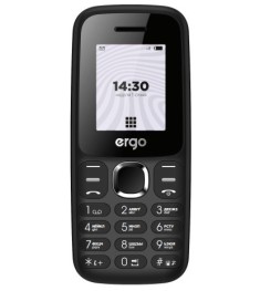 Мобильный телефон ERGO B184 Dual Sim (Black)