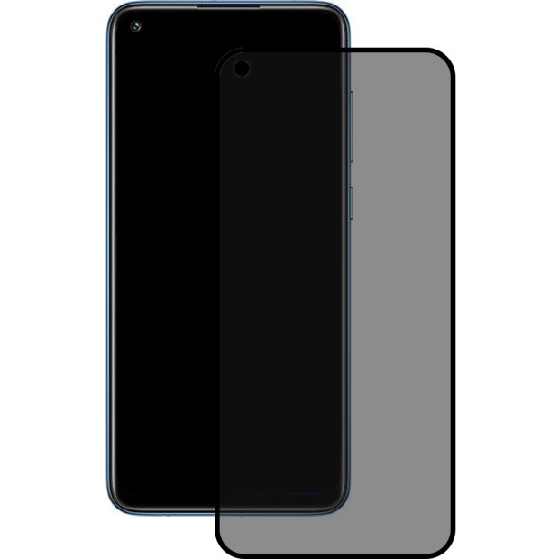 Матовое защитное стекло для Xiaomi Redmi Note 9 / Redmi 10X (без отпечатков) Black