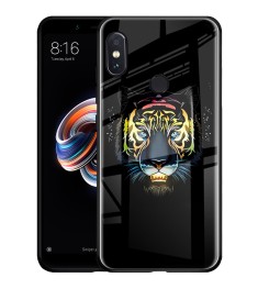 Накладка Luminous Glass Case Xiaomi Redmi Note 5 / Note 5 Pro (Tiger)