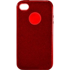 Силикон SHINE Apple iPhone 4 / 4s (красный)