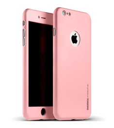 Стекло Apple iPhone 6 Plus / 6s Plus - Remax Slim skin 360° (розовый)