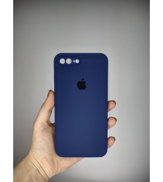 Силикон Original Square RoundCam Case Apple iPhone 7 Plus / 8 Plus (32) Deep Nav..