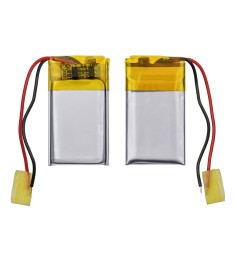 Аккумулятор 351525P универсальный с контроллером, 3,5 х 15 х 25 мм (100 mAh)/ дл..