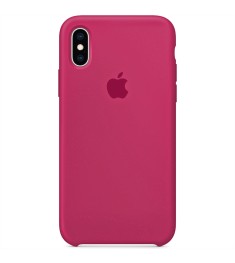 Силіконовий оригінальний чохол Apple iPhone XS Max Amaranth
