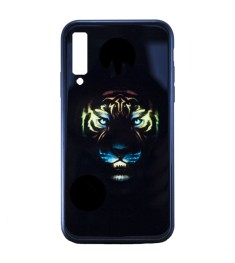 Накладка Luminous Glass Case Samsung A7 (2018) A750 (Tiger)