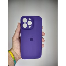 Силикон Original RoundCam Case Apple iPhone 14 Pro Max (Amethyst)