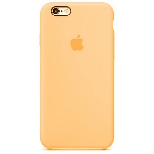 Силиконовый чехол QU Case Apple iPhone 6 / 6s (Золотой)