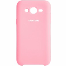Силиконовый чехол Original Case Samsung Galaxy J5 (2015) J500 (Розовый)