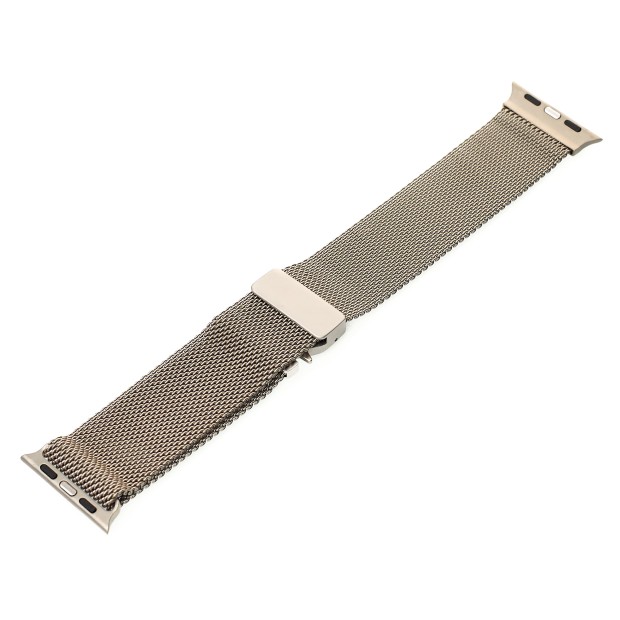 Ремешок Milanese Loop 10th Apple Watch 38 / 40 / 41mm (Desert Titanium)