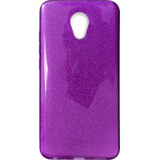 Силикон Glitter Meizu M5 Note (Фиолетовый)