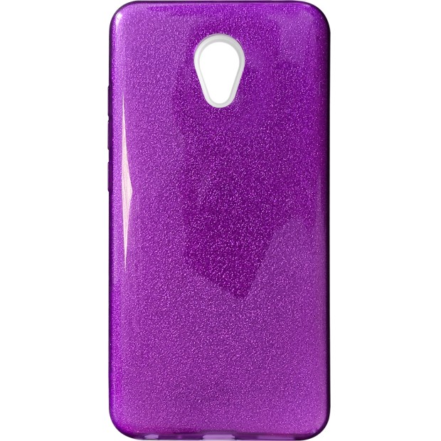 Силікон Glitter Meizu M5 Note (Фіолетовий)