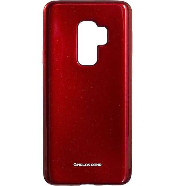 Силиконовый чехол Molan Shining Samsung S9 Plus (Красный)