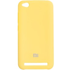 Силиконовый чехол Original Case Xiaomi Redmi 5a (Жёлтый)