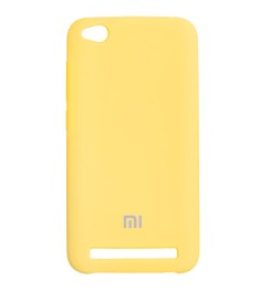 Силиконовый чехол Original Case Xiaomi Redmi 5a (Жёлтый)