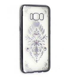 Силиконовый чехол Kingxbar Diamond Huawei Y3 2017 (Герб, Серый)