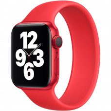 Ремешок Silicone Apple Watch Solo Loop (S) 42 / 44 mm (Red)