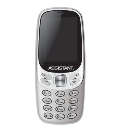 Мобильный телефон Assistant AS-203 (Silver)