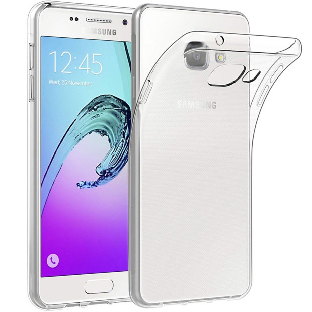 Силиконовый чехол QU Case Samsung Galaxy A5 (2016) A510 (Прозрачный)