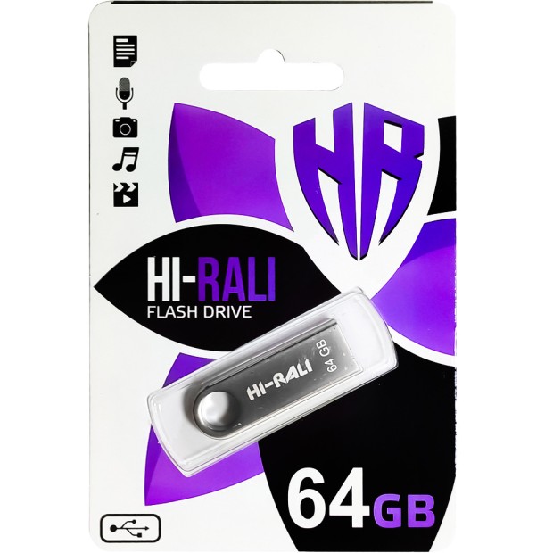 USB флеш-накопитель Hi-Rali Shuttle Series 64Gb