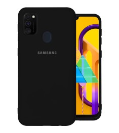 Силикон Original 360 Case Logo Samsung Galaxy M30s (2019) (Черный)