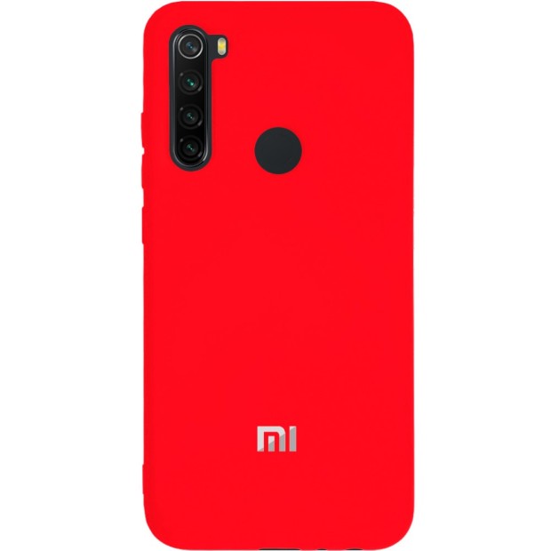 Силиконовый чехол Original Case (HQ) Xiaomi Redmi Note 8 (Красный)