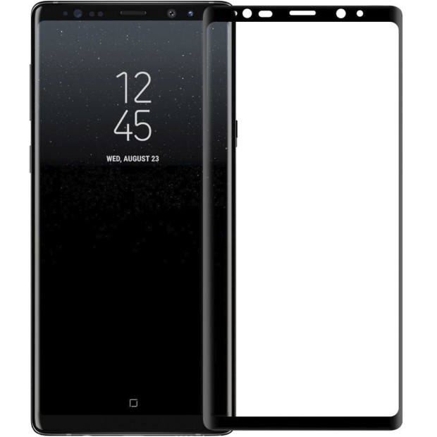 Стекло 5D Curved Samsung Galaxy Note 9 Black