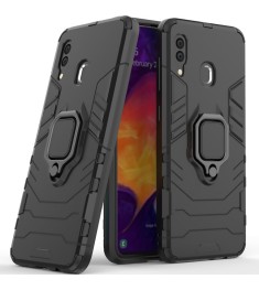 Бронь-чехол Ring Armor Case Samsung Galaxy A20 / A30 (2019) (Чёрный)