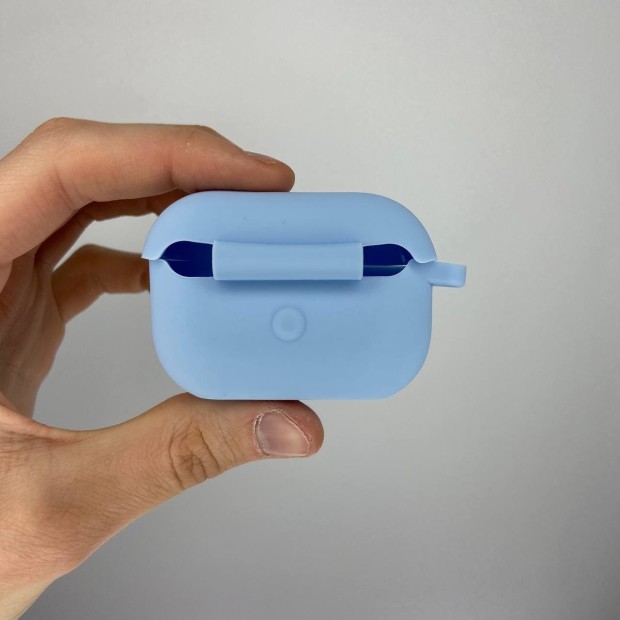 Чехол для наушников Full Silicone Case Apple AirPods Pro 2 (Sea Blue)