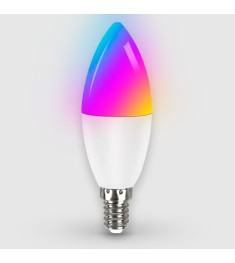Светодиодная умная лампа Tuya E14 LED RGB Wi-Fi Bluetooth