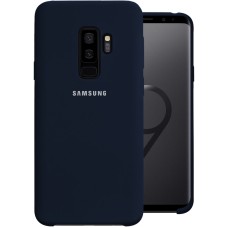 Силиконовый чехол Original Case Samsung Galaxy S9 Plus (Тёмно-синий)