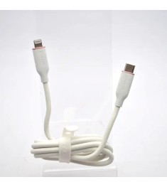 USB-кабель Senteo MFI SL-02 PD3.0 (1m) (Type-C to Lightning) (Белый)