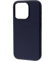 Чехол WAVE Premium Leather Edition Case with MagSafe iPhone 15 (Ink)