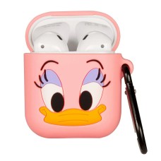 Чехол для наушников Apple AirPods Cartoon (Daisy Duck)