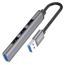 Переходник USB HUB Hoco HB26 Adapter (Type-C - 1USB 3.0 / 3USB 2.0)