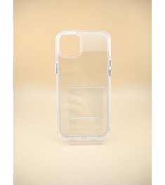 Силикон Space Case Apple iPhone 15 Plus (Прозрачный)
