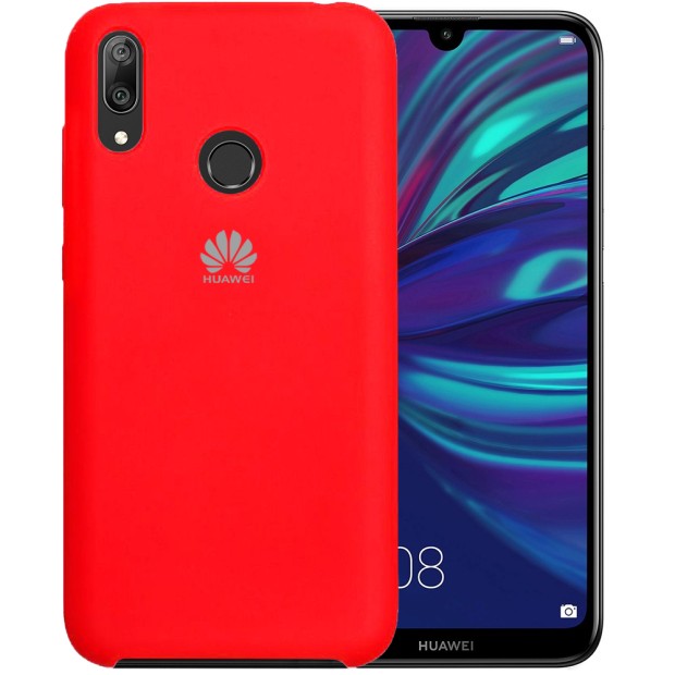 Силиконовый чехол Original Case Huawei Y7 (2019) (Красный)